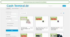 Desktop Screenshot of cash-terminal.de